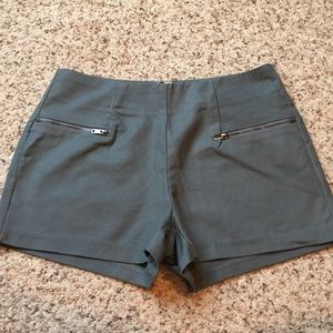 Gray Dressy Shorts